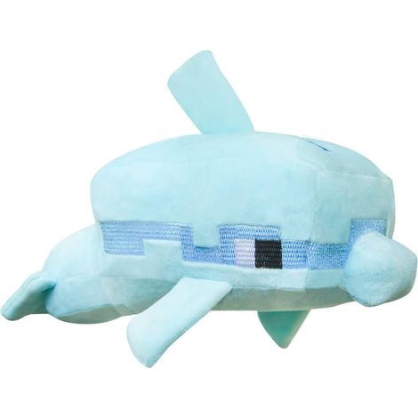 Peluche dauphin 23 cm (9,1 pouces), jouet en peluche idéal pour Noël, le Nouvel An ou un anniversaire (dauphins) (1/3)