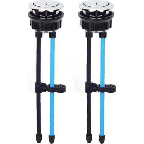 Bouton de réservoir de toilette à double pression pour chasse d'eau - Remplacement (1/5)