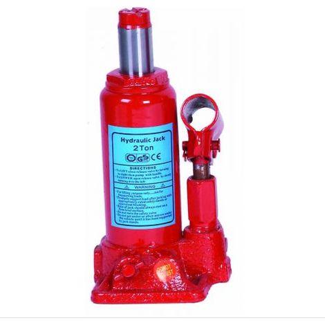GATO HIDRÁULICO DE BOTELLA 2 TONELADAS DE CARGA G80101 - MAXIMA (1/3)