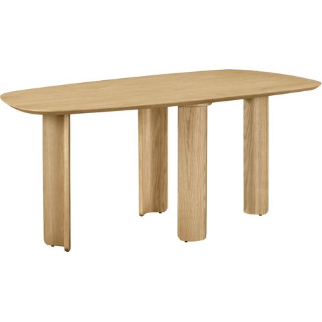 Selsey Calnes – Esstisch 180 x 90 cm, Eiche-Natur-Optik