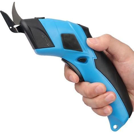 – Ciseaux électriques portables rechargeables – Lame en acier au tungstène 85° – Tension 3,6V – Capacité batterie 2000mAh – Charge USB (1/5)