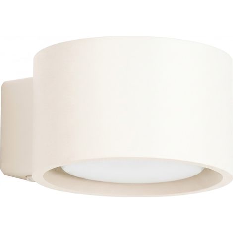 Applique MODO beige 10x6x12cm Alluminio Sollux (1/5)