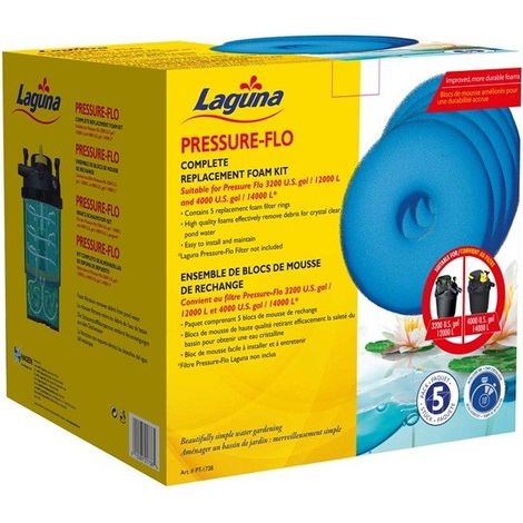 Spugne laguna per pressione flo 14000 5 tu