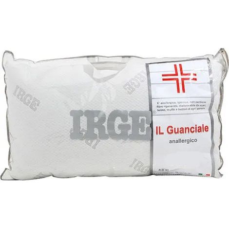 TrAdE Shop Traesio - Guanciale Cuscino Memory Cervicale Anallergico Rivestimento In Cotone -