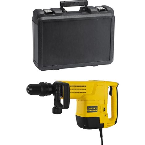 STANLEY FATMAX Abbruchhammer SDS-MAX 10Kg 1.600W, Leistung de Schlagkraft 5-15J, Control de Geschwindigkeit, gummierter Handgriff, inkl. Transportkoffer - SFMEH230K-QS (1/5)