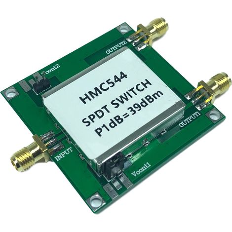 HMC544A RF switch module: Low-cost SPDT switch with high input +39 dBm and 3-5V control. (1/4)
