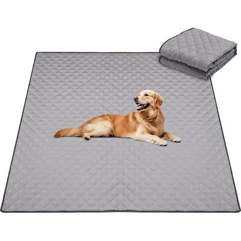 Rectangular Dog Training Mat, Grey 65 x 48 in (1/5)