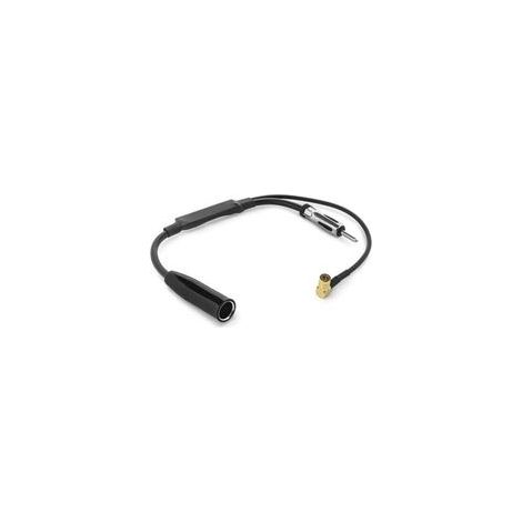 Auto Antennes Adaptateur sur Connecteur Din, Antenne Dab Splitter SMB Adaptateur DIN Adaptateur, Antenna Splitter DIN Mâle Autoradio Dab Antenne, pour Antenne Radio FM De Voitur (1/4)