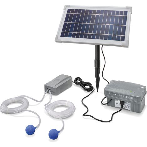 esotec Solar Teichbelüfter 8/200 Professional mit AKKU Teichbelüftung 101846
