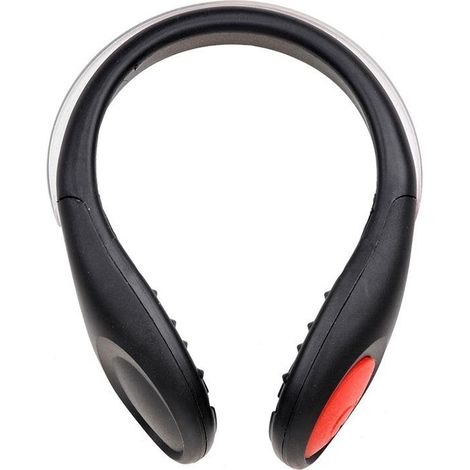 Safety shoe clip light LED red - set of 2 pieces (1/5)