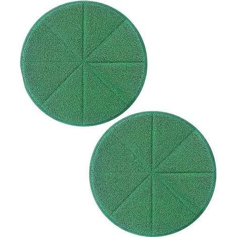 Lot de 2 tampons de polissage en microfibre de 30 cm (12 pouces) pour monobrosse Oreck Orbiter ORB550MC, ORB700MB et ORB600MW. (1/5)