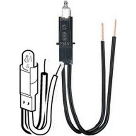 Legrand 089906 - 230 V cable lamps - high luminescence orange neon - consumption 0.4 W