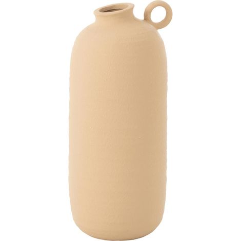 Vase Étroit en Argile "Cassia" 38cm Beige (1/4)