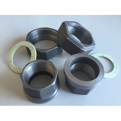 Pumpenverschraubung schwarz Satz für Heizungspumpen 11/4 x2