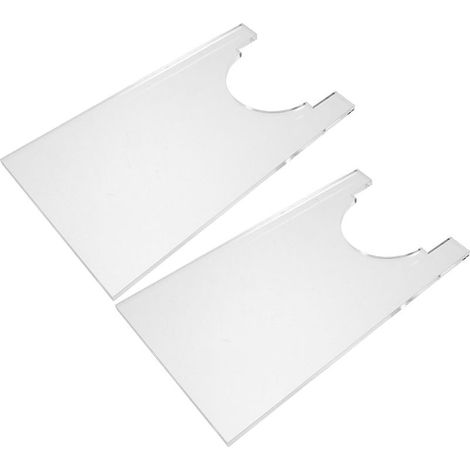 Set mit 2 transparenten Acryl-Sofastoppern (1/5)