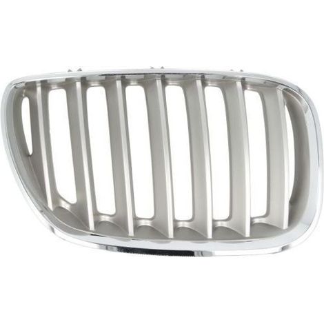Grille de calandre avant droite titanium BMW X5 1 E53 phase 2 2003-2007