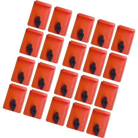 Cales en plastique réglables pour sols carrelés, réutilisables (1/4)