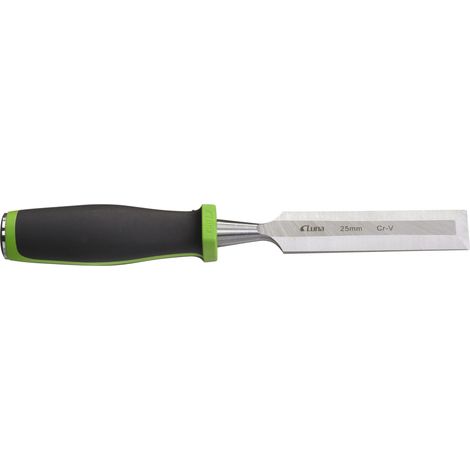 Outil de finition luna flat chisel lame 30 degrés poignée bi-composant
