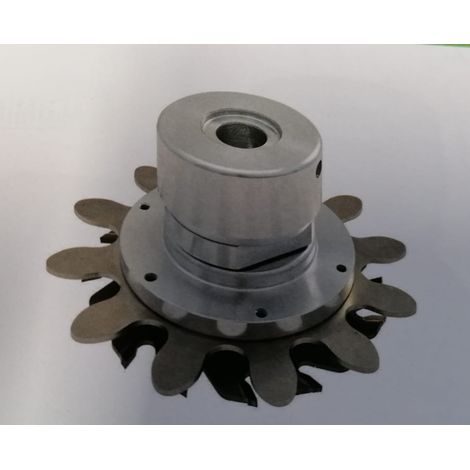 Recuperador de cepillo universal con disco WIDIA Ø  100 mm desbrozadora 25-30 cc