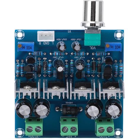 Analoge Leistungsverstärkerplatine der Klasse A, 2-Kanal-Audioverstärkermodul, 24 V DC, 2 A (1/5)