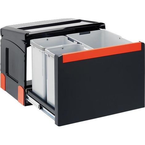 Franke Einbau-Abfallsammler Sorter Cube 50 Automatikauszug 3-fach (1/3)