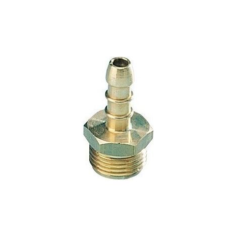 Raccord gaz laiton filetage mâle 20 x 1,5 – Compatible tuyaux ø 6/8 mm – Résistant à la corrosion – Installation rapide (1/2)