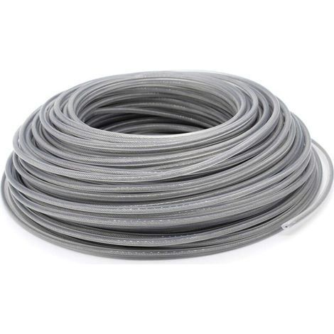 Fil Coupe Bordure Universel, Ligne de Trimmer Strimmer en Acier 3.0 mm, Fil d'acier Débroussailleuse Robuste pour Bosse Tête Tondeuse À Gazon de Jardinage (1/5)