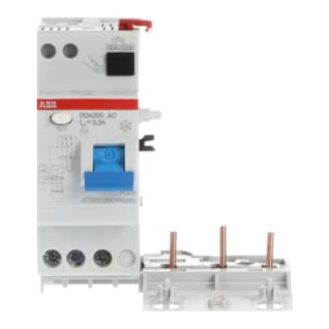 Blocco differenziale 3 poli dda203 ac 25a 300ma  abb b427931