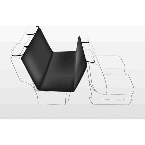 Coprisedili per automobile 1.40×1.45m colore nero/beige (1/4)