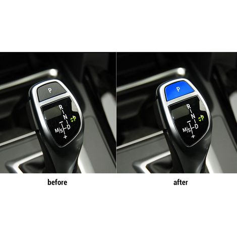 Bouton P Sport Design Blue Pour BMW Séries 3 F30 & Séries 4 F32/F33/F36 (Conduite à Gauche) - Accessoire Habitacle (1/5)