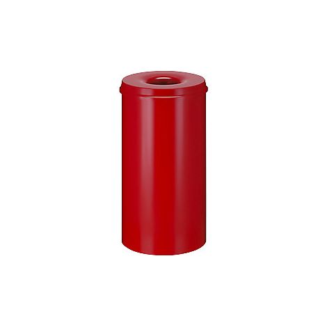 Papelera de seguridad acero autoextinguible capacidad 50 l