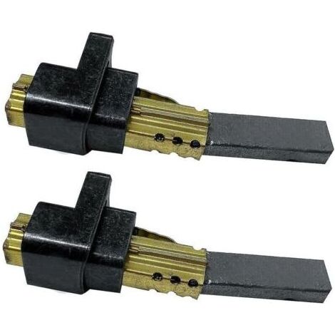 2 moteurs à balais de carbone – 6,5 x 11 x 32 mm – pièces détachées pour aspirateurs LG (1/5)