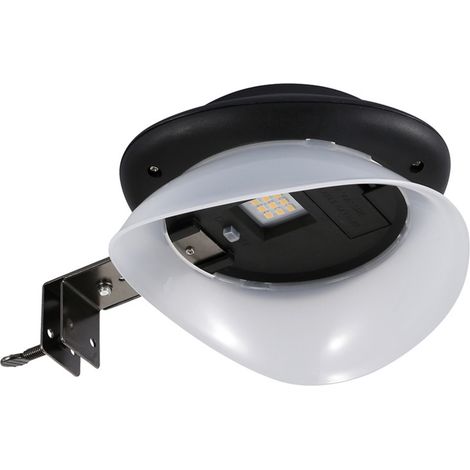 Lot de 9 lampes solaires LED pour gouttières, 100 lm, étanches, S,ZQKLA-AquaForge