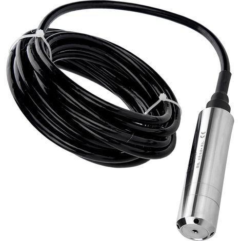 Capteur de niveau liquide immergé 4-20mA DC24V, plage de détection 0-5m pour profondeur (1/5)