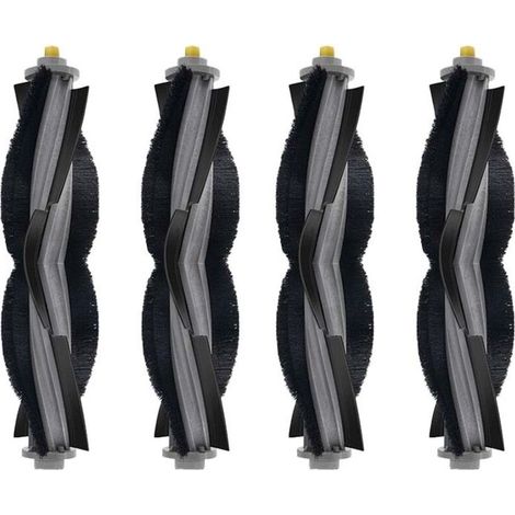Cepillo principal compatible con robots Kovos x1/t10/t20 - Accesorios: cepillo giratorio, consumibles de limpieza (pack de 4). (1/4)