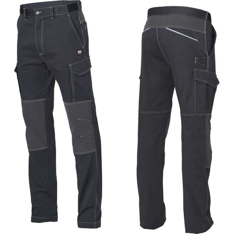 Pantaloni da Lavoro Siggi Montreal - Grigio Grigio XS