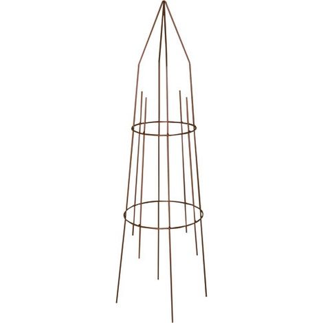 Runder Tipi 27x97 cm, gealtertes Schmiedeeisen - Louis Moulin