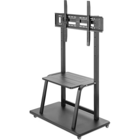 MANHATTAN TV-Ständer rollbar 37-100 150kg Fachboden Sockel (462334)