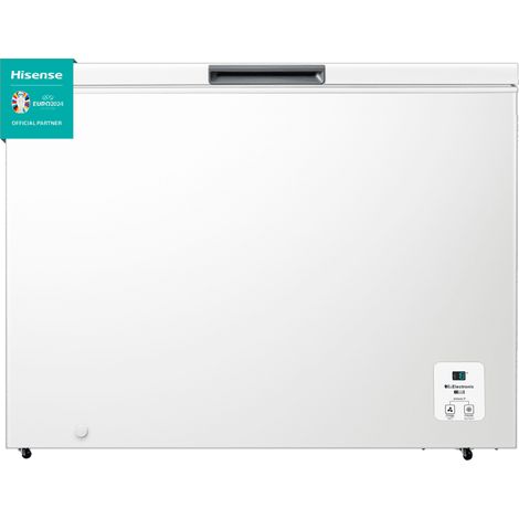 Congelador arcón 111,4cm 63cm 297L HISENSE FT386D4AWLYE Clase E B