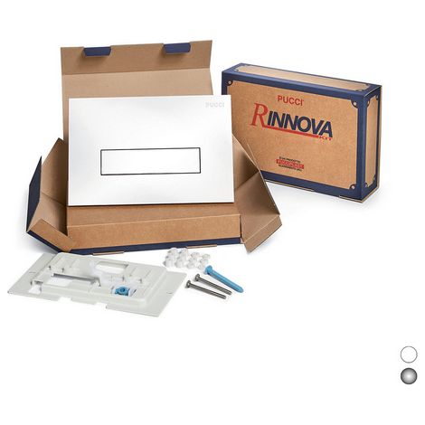 KIT RINNOVA PER PLACCHE SARA DAL 2011 AL 2013- Bianco- PUCCI- pezzi 1