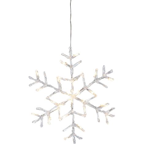 LED-Acryl-Schneeflocke "Antarctica", 24 LEDs, outdoor (1/5)