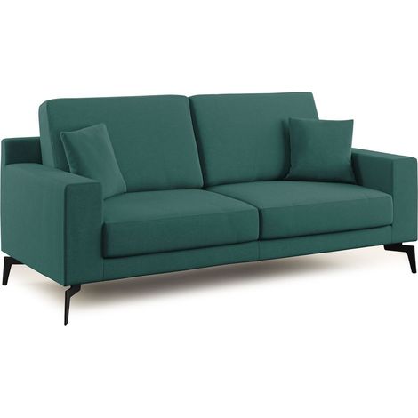Prestige Divano design moderno T11 186 cm petrolio