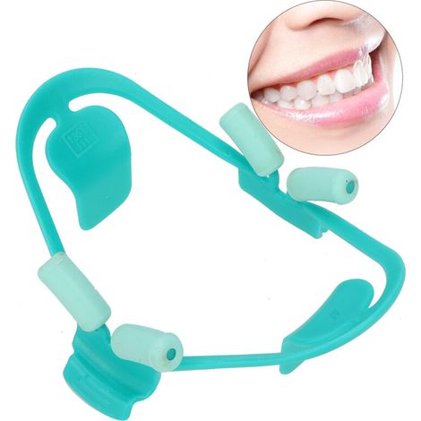 Écarteur buccal vert 3D pour soins orthodontiques, sépareur de lèvres et joues professionnel (1/5)