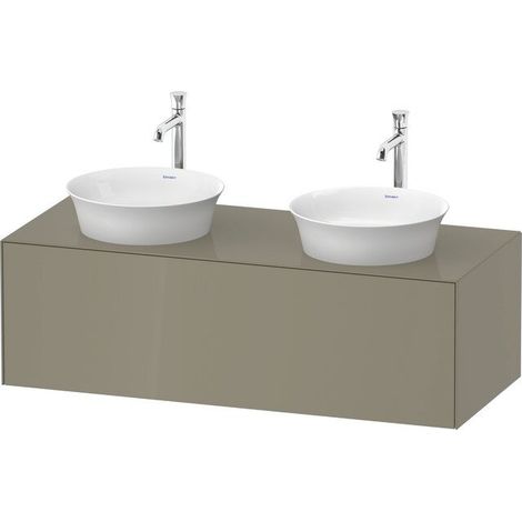 DURAVIT WT4978BH2H20010 WTU White Tulip meuble-lavabo mural, 1 tiroir, double face