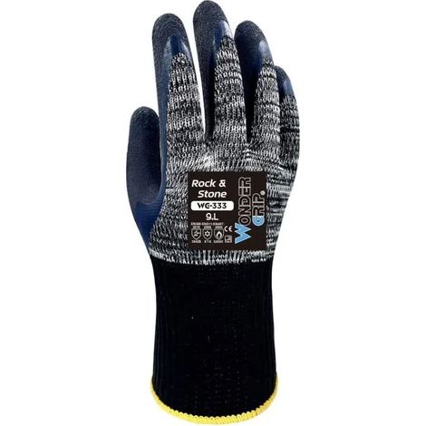 Guantes de trabajo Wonder Grip wg-333 triple protección ergonómicos