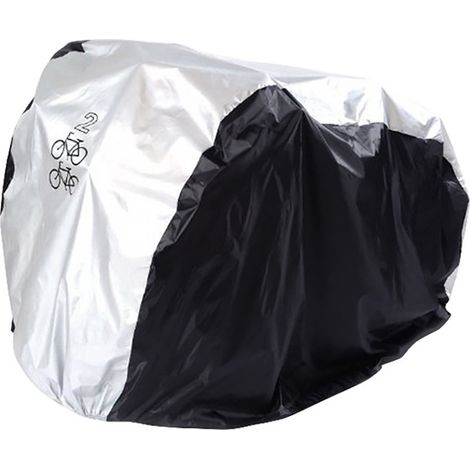 Housse imperméable pour vélos (1/2 vélo), idéale pour le rangement extérieur en hiver, par temps froid, pluie et neige. Protection contre la poussière, la saleté et les UV.-AquaForge (1/5)