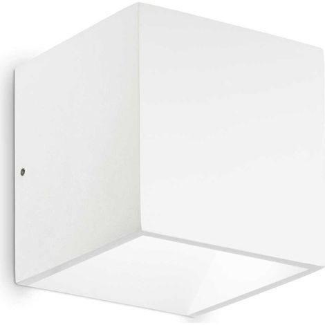 Ideal Lux Rubik - LED Outdoor Up Down Wandleuchte Weiß IP44 (1/2)