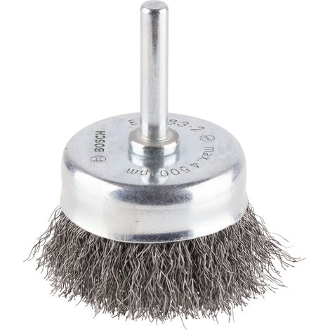 Bosch Brushing PRO Metal clean Cup Brush Straight Shank 50 x 0.2 mm 2608622022
