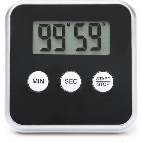 Minuteur électronique avec écran LCD, de cuisine 99M59S, alarme (1/5)