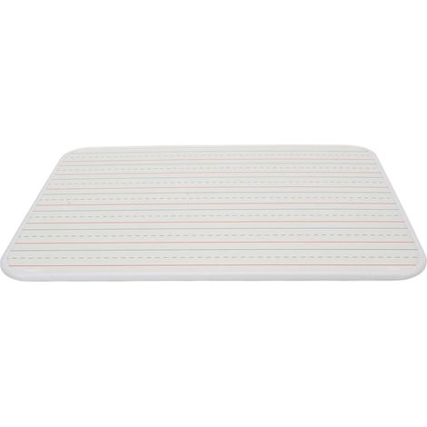 10 tableaux blancs effaçables à double face avec lignes pour classe, mini ardoises réutilisables pour écriture (1/5)